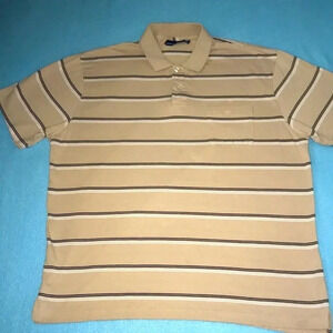JOHN ASFORD short sleeve 2 button collar and chest pocket polo type SZ XXL